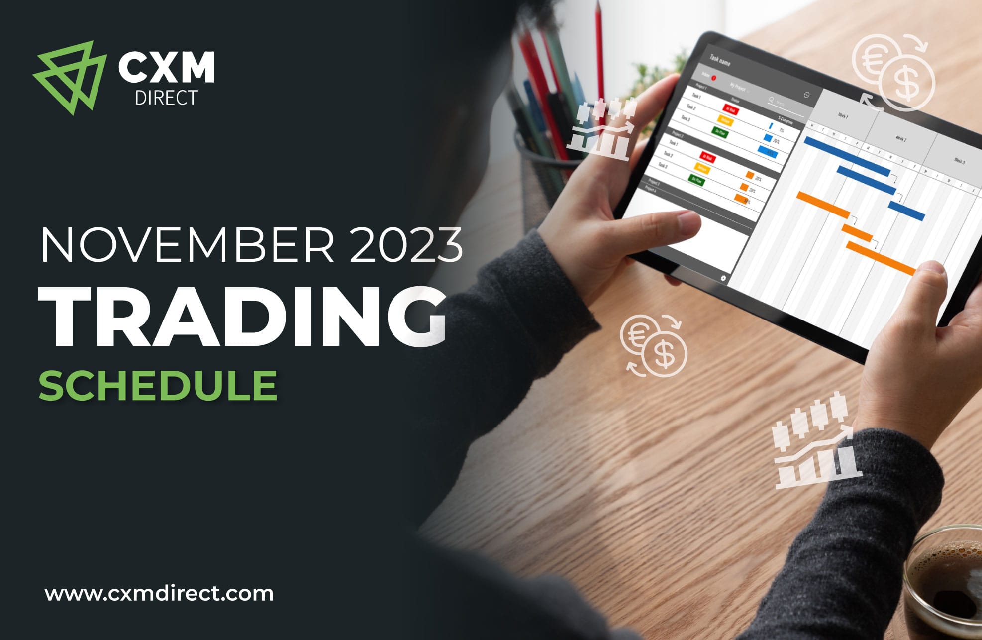 CXM Direct: Jadwal Trading November 2023