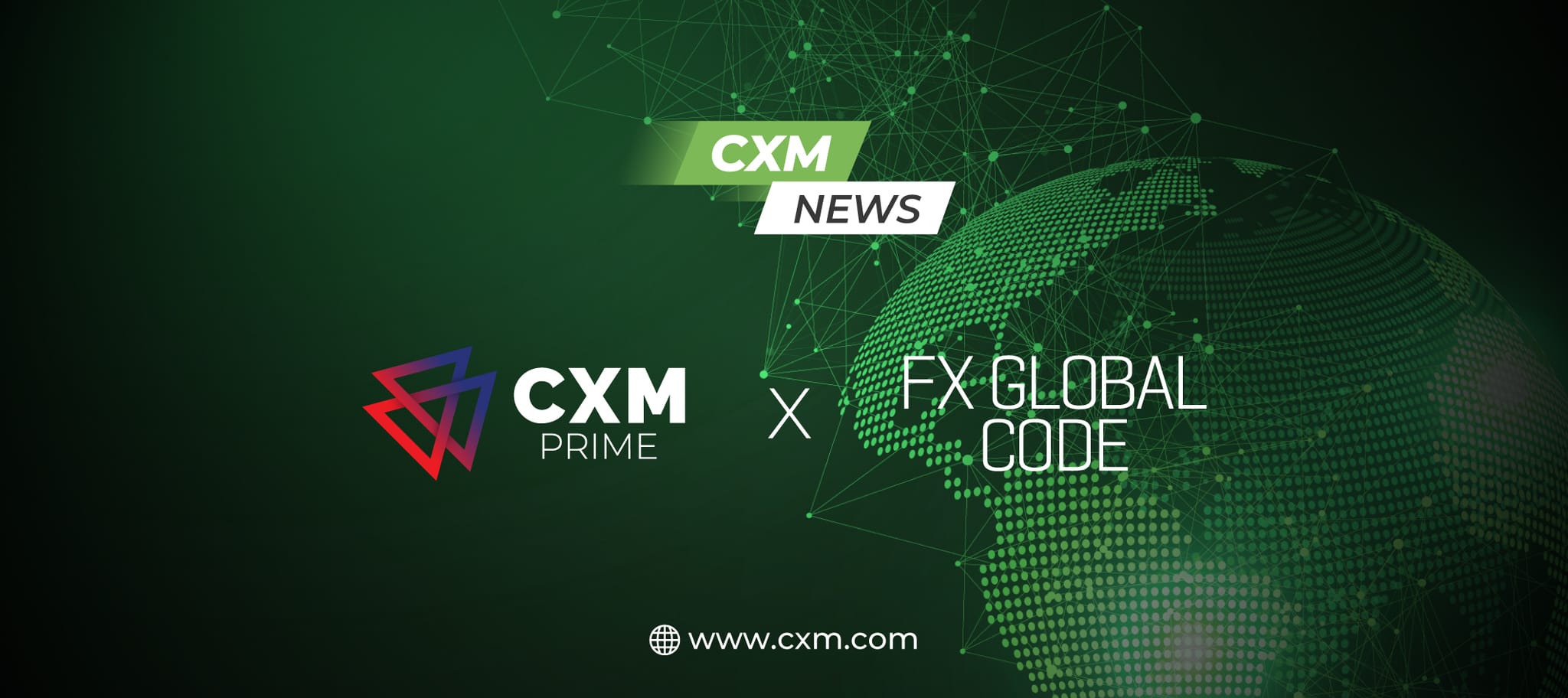 CXM Prime berkomitmen pada Kode Mata Uang Global.