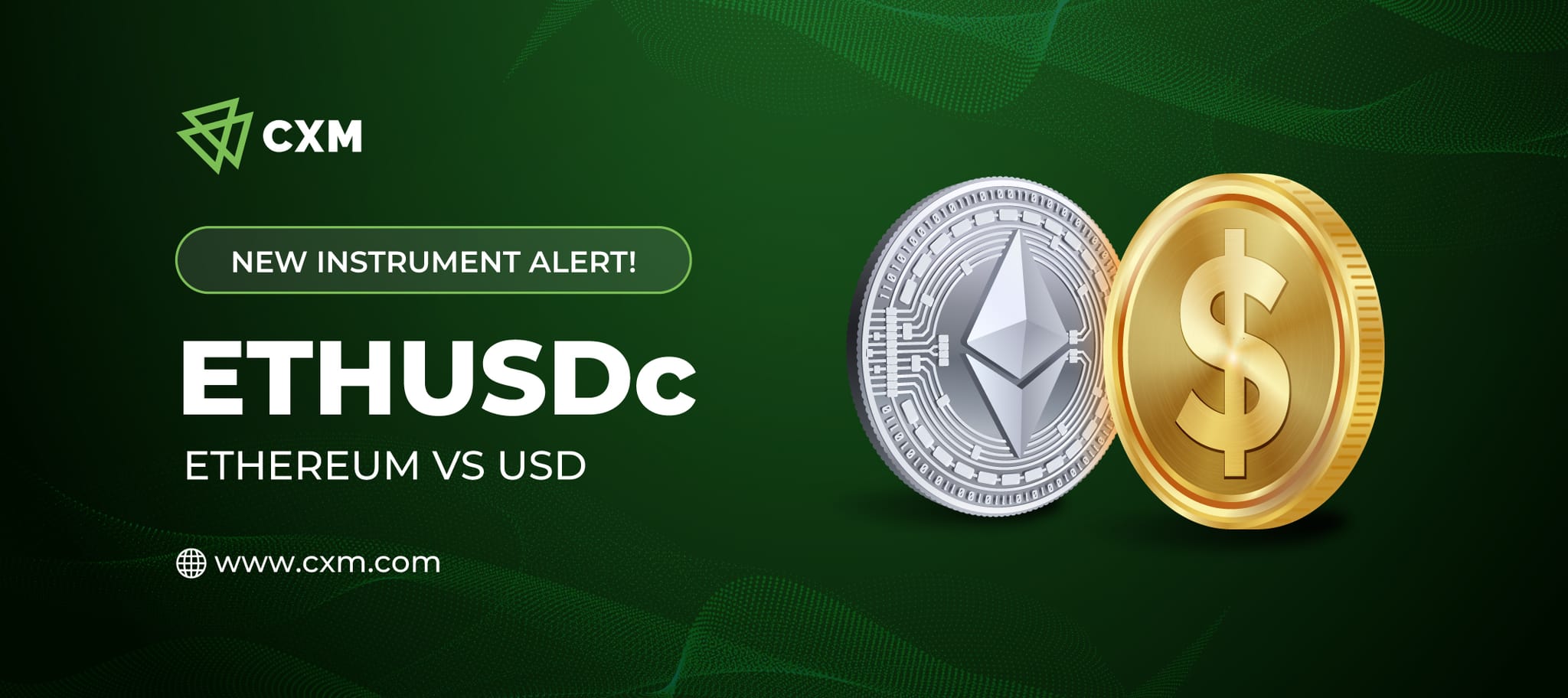 CXM Meningkatkan Portofolio Kripto dengan Peluncuran ETHUSDc