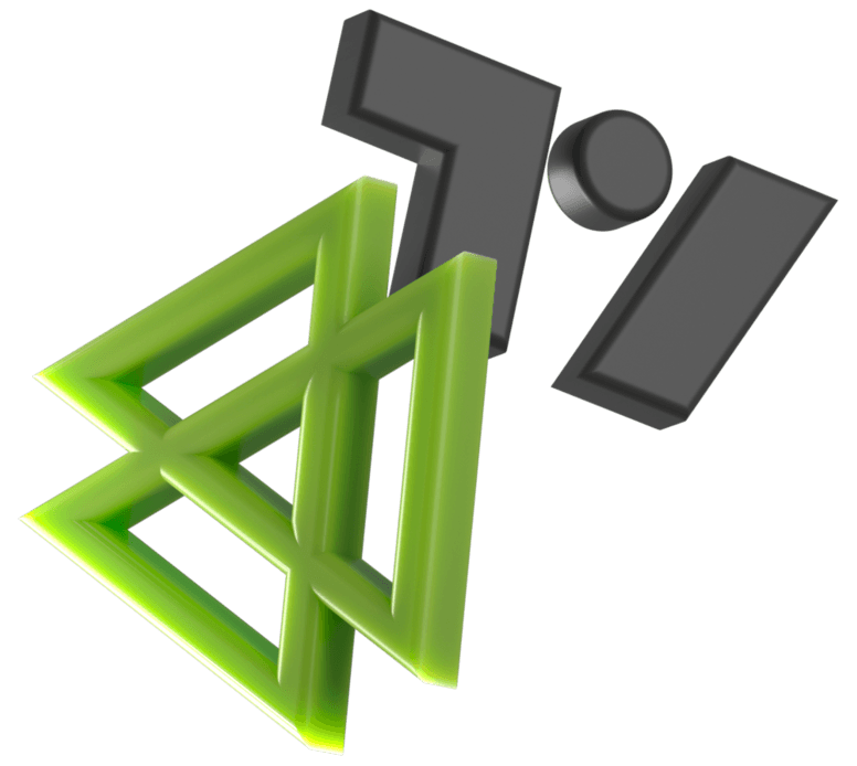 Logo 3D TradingView dan CXM