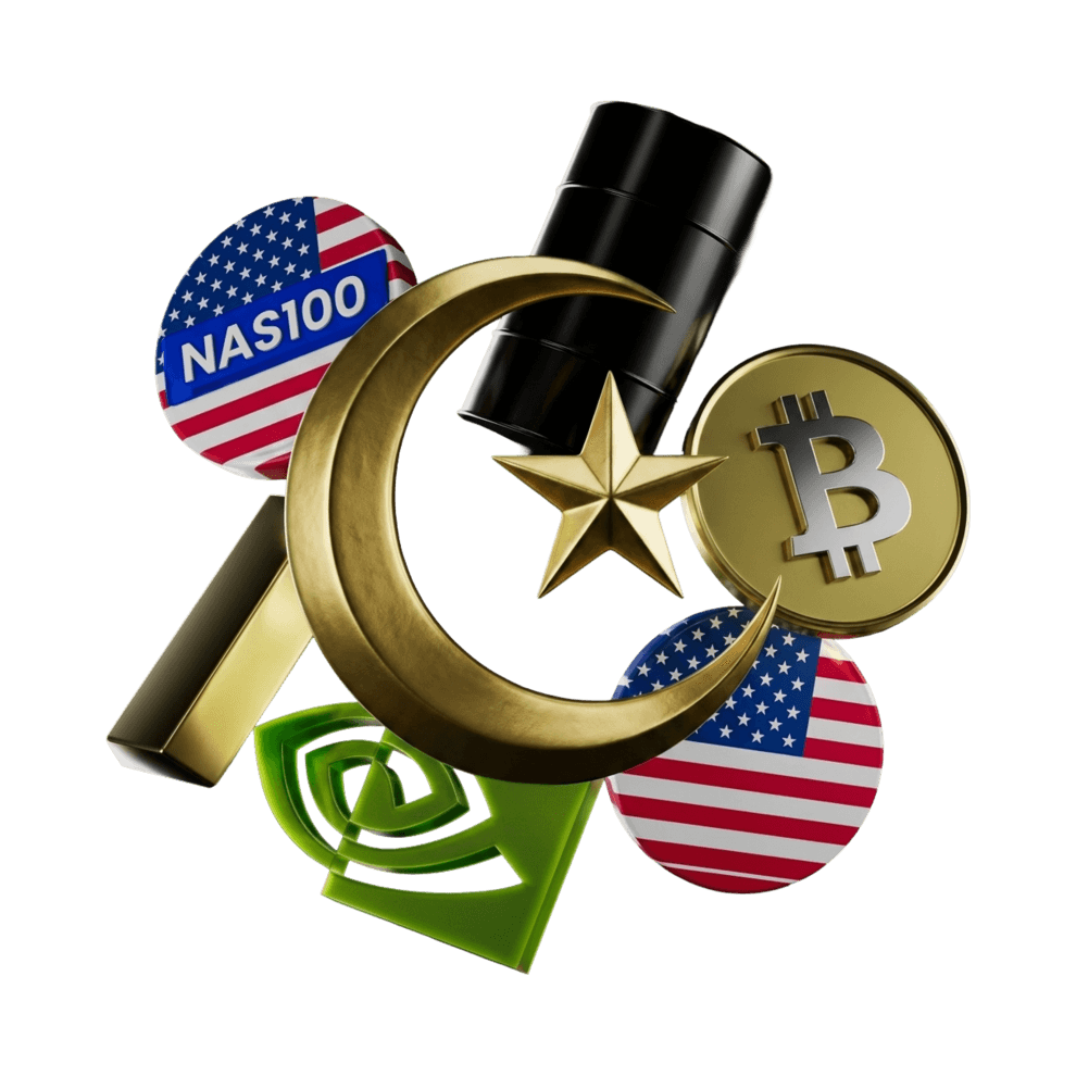 Visual trading akun Islami bebas swap CXM
